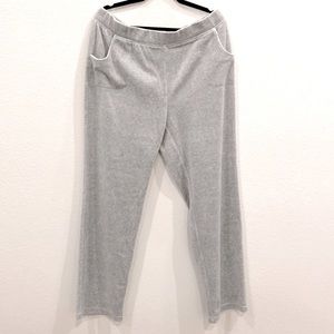 CHICO’s Zenergy L/XL Gray Velvety Pants